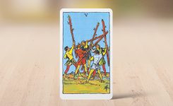 A hét tarot lapja, 2017. április 17-23., botok 5