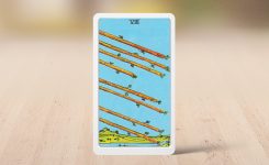 A hét tarot lapja, 2023. március 13-19., botok 8