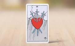 A hét tarot lapja, 2022. november 14-20., kardok 3
