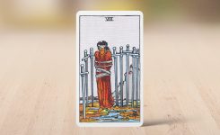 A hét tarot lapja, 2022. december 12-18., kardok 8